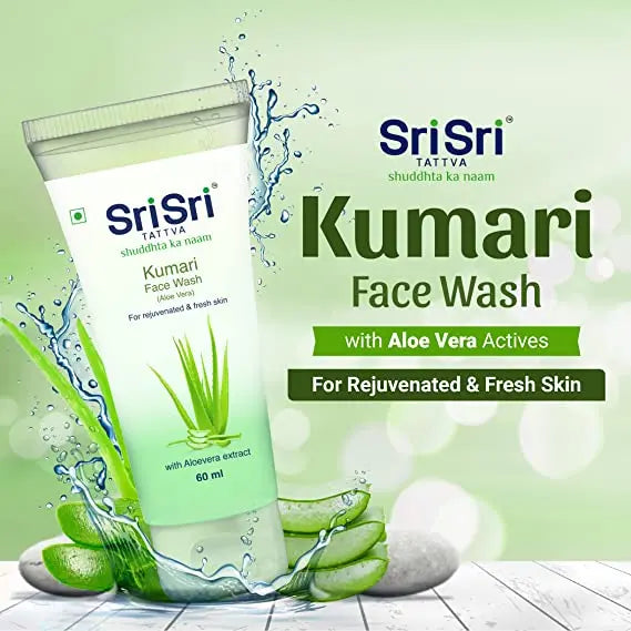 Kumari Face Wash - For Rejuvenated & Fresh Skin, 60 ml 60ml
