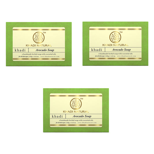 Herbal Avocado Soap Combo Pack Of 3 125gm Each