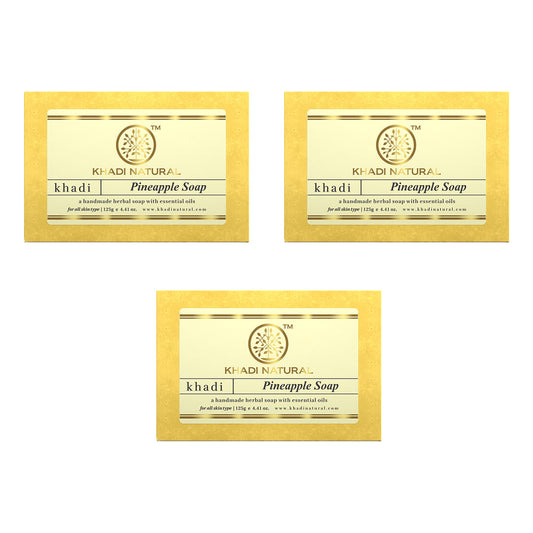 Pineapple Soap Combo Pack Of 3 125gm Each