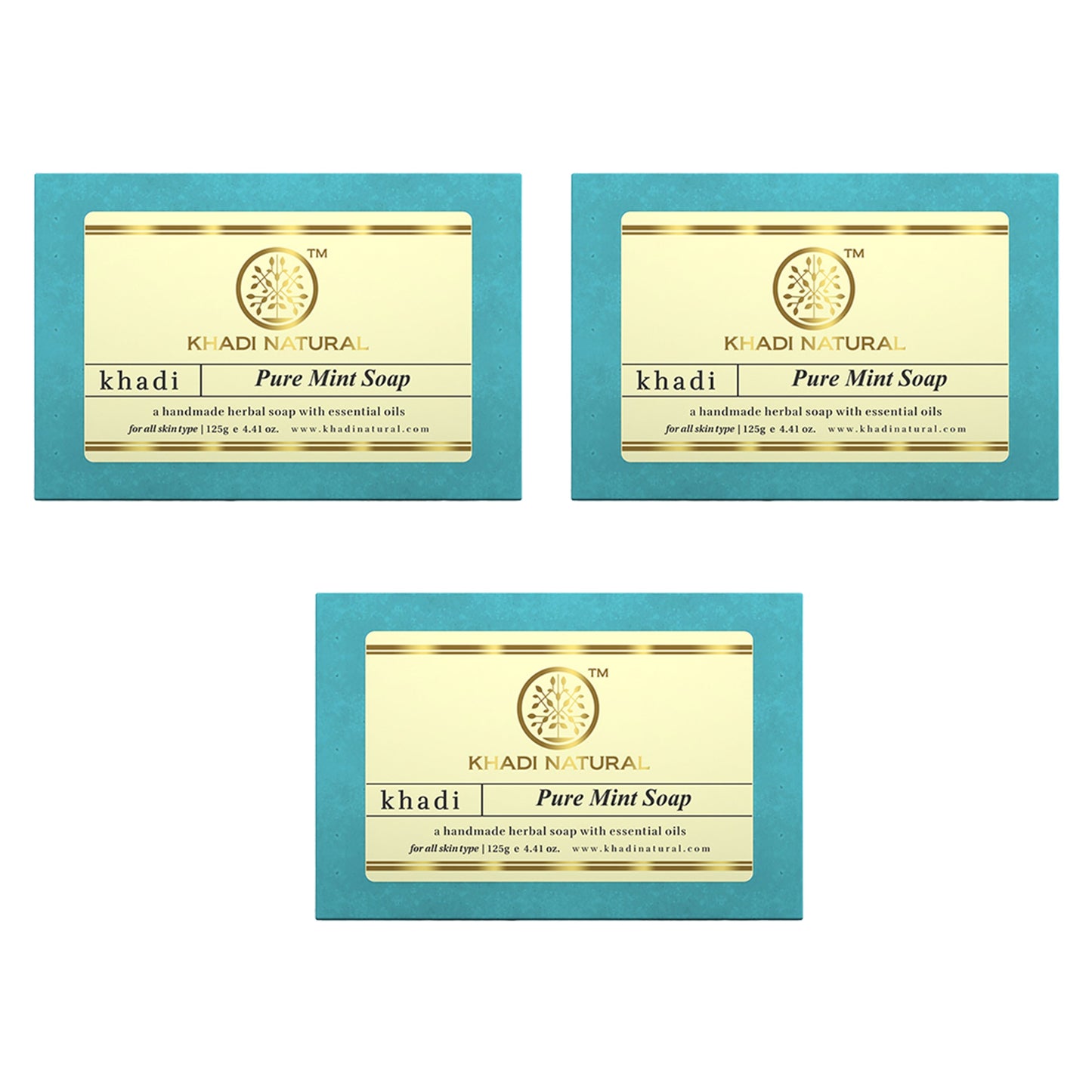 Pure Mint Soap Combo Pack Of 3 1