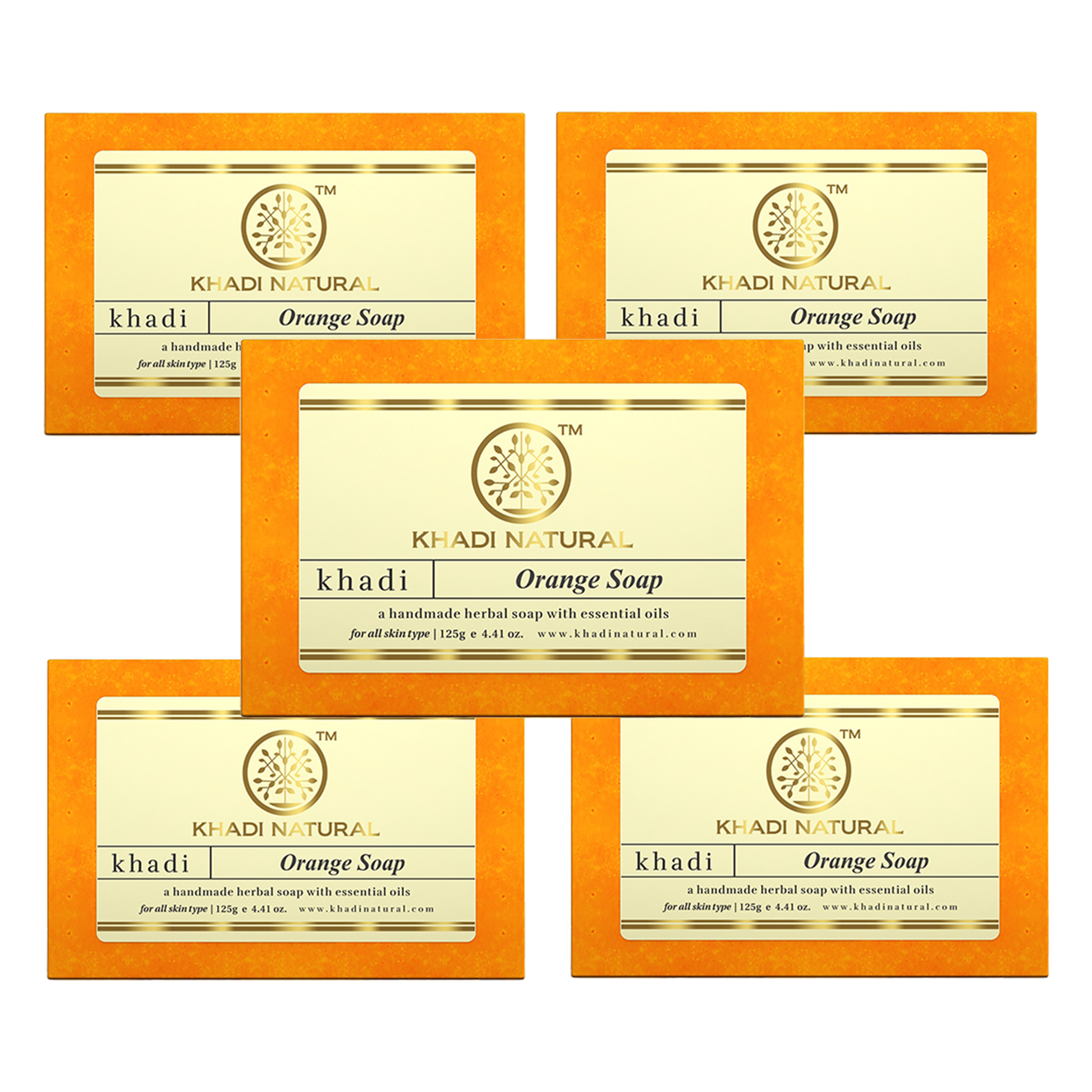 Orange Soap Combo Pack Of 5 1