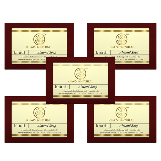 Almond Soap Combo Pack Of 5 125gm Each