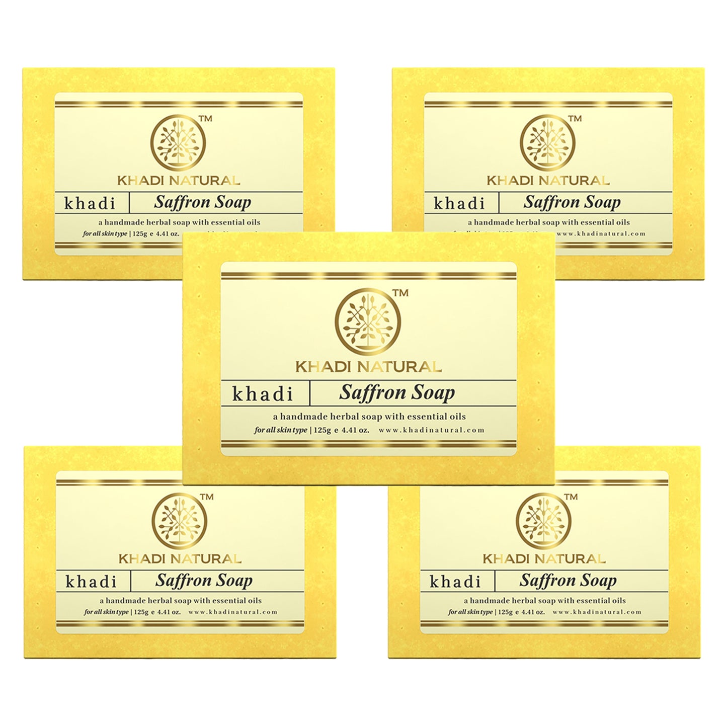 Saffron Soap Combo Pack Of 5 1