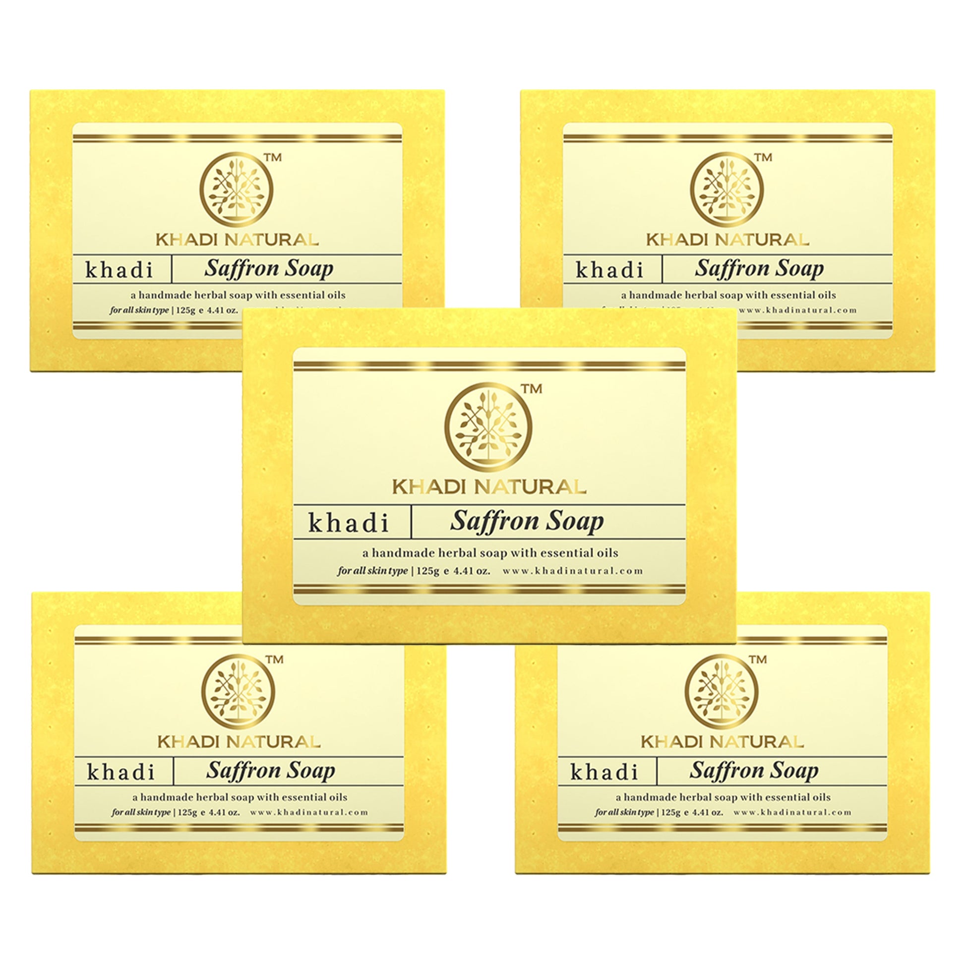 Saffron Soap Combo Pack Of 5 1