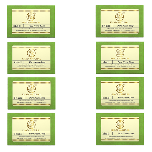 Pure Neem Soap Combo Pack Of 8 125gm Each