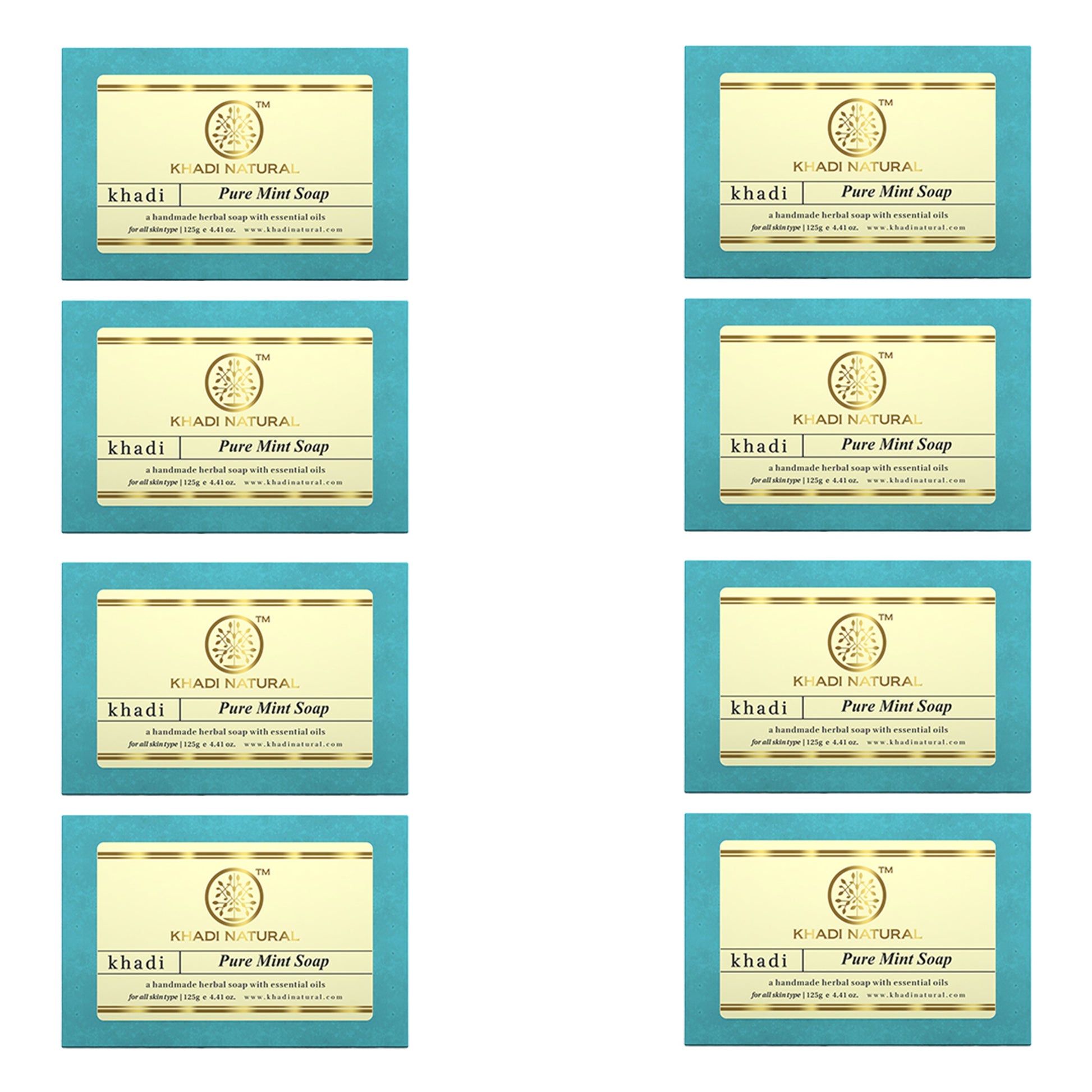 Pure Mint Soap Combo Pack Of 8 1