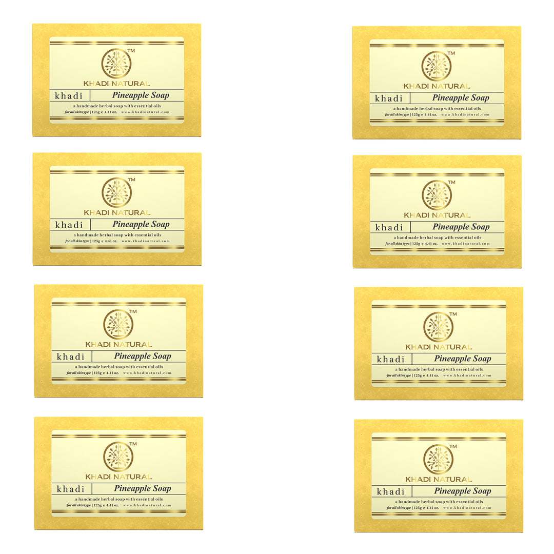 Pineapple Soap Combo Pack Of 8 125gm Each