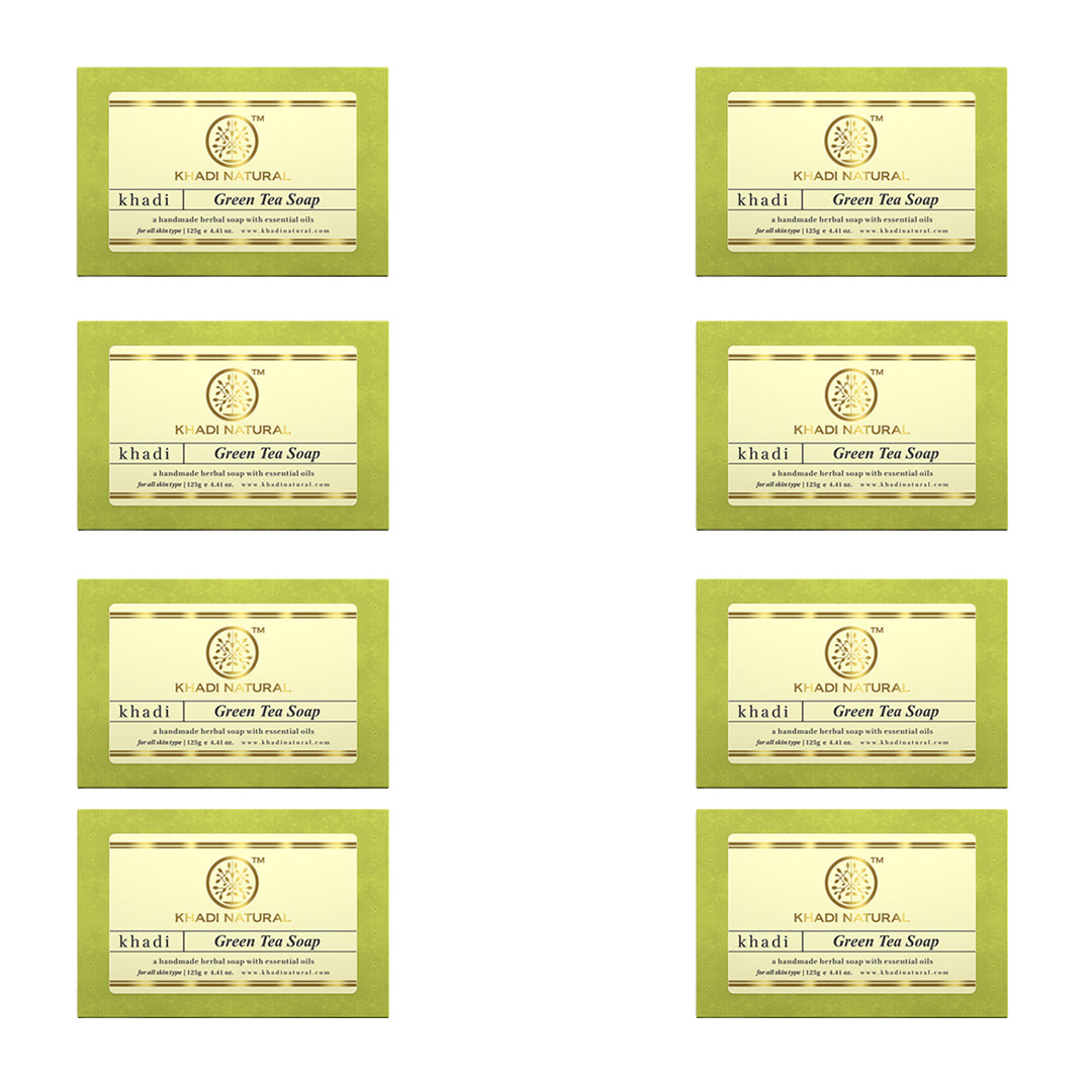 Green Tea Soap Combo Pack Of 8 125gm Each
