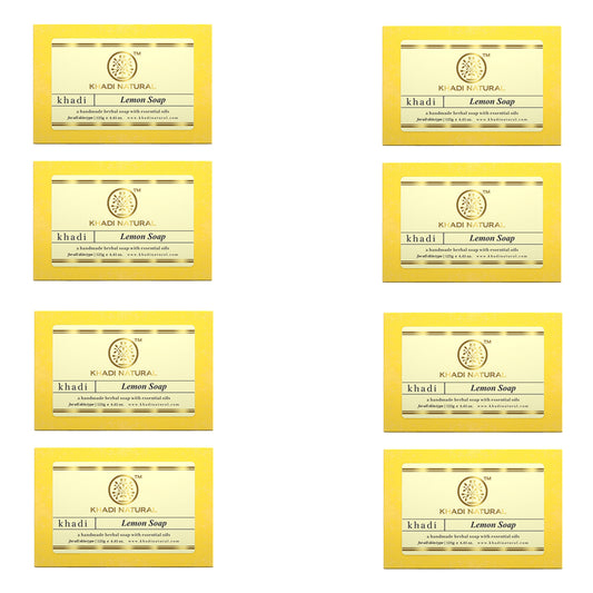 Herbal Lemon Soap Combo Pack Of 8 125gm Each