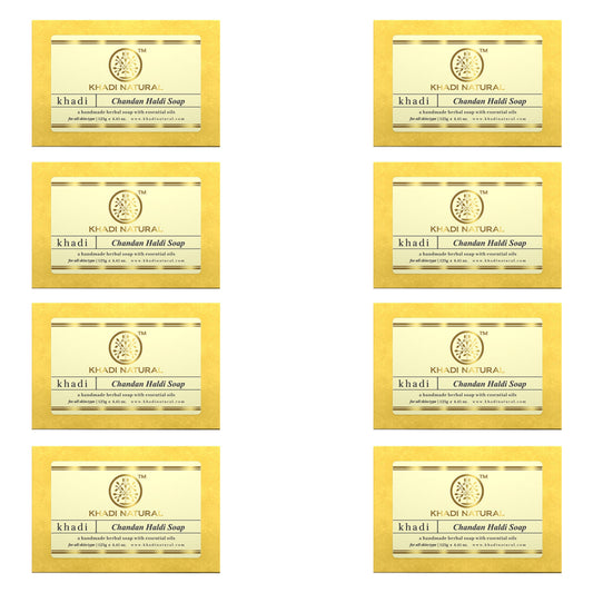 Herbal Chandan Haldi Soap Combo Pack Of 8 1
