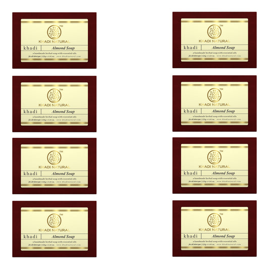 Almond Soap Combo Pack Of 8 125gm Each