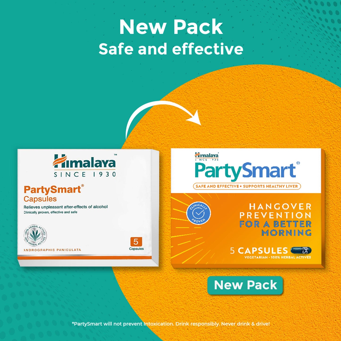 PartySmart Capsules 5 Capsules