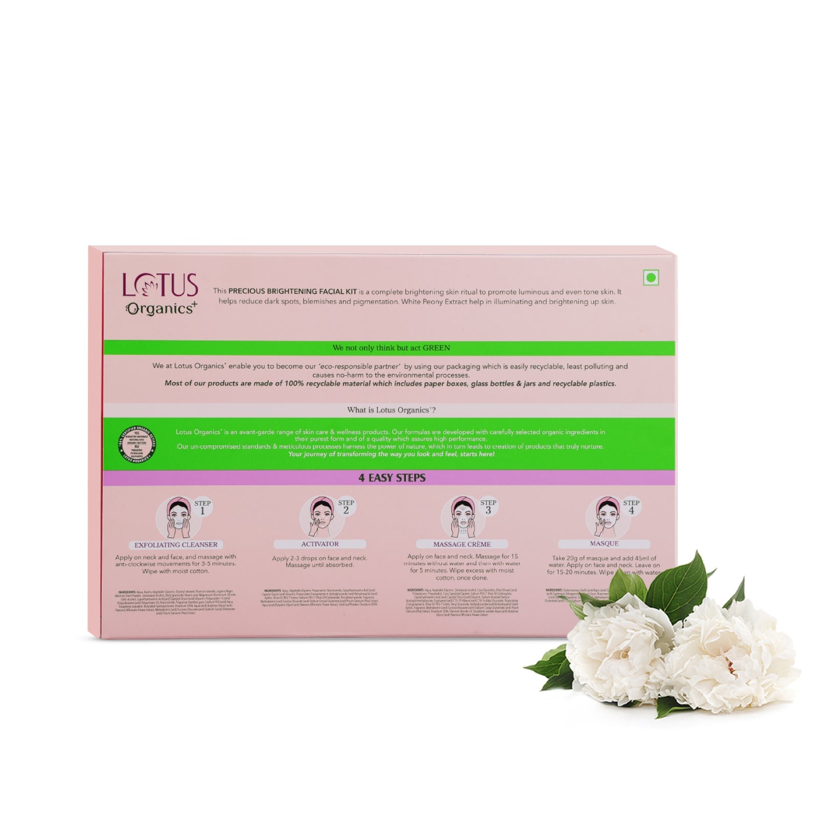 Precious Brightening Facial Kit 