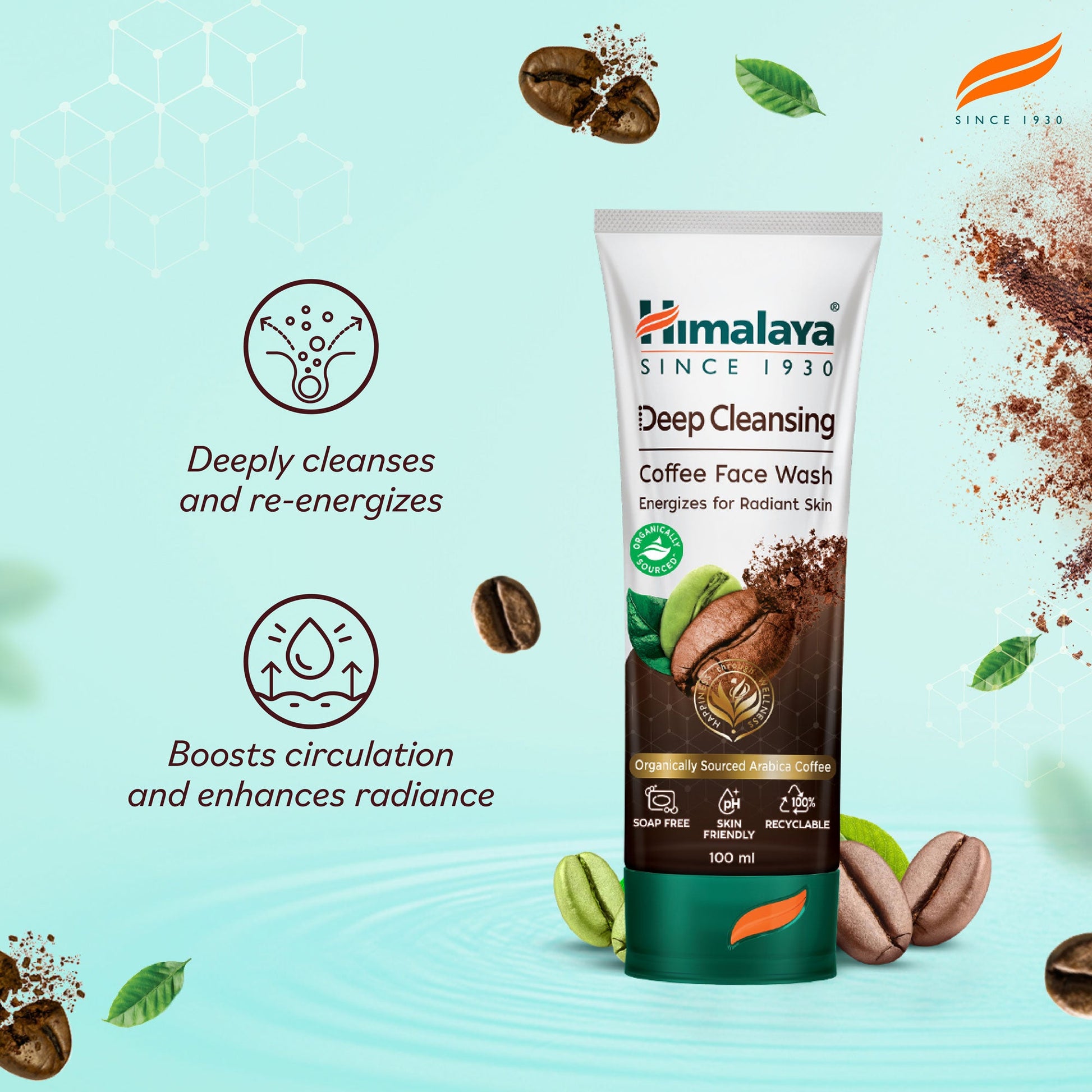 Deep Cleansing Coffee Face Wash 100ml