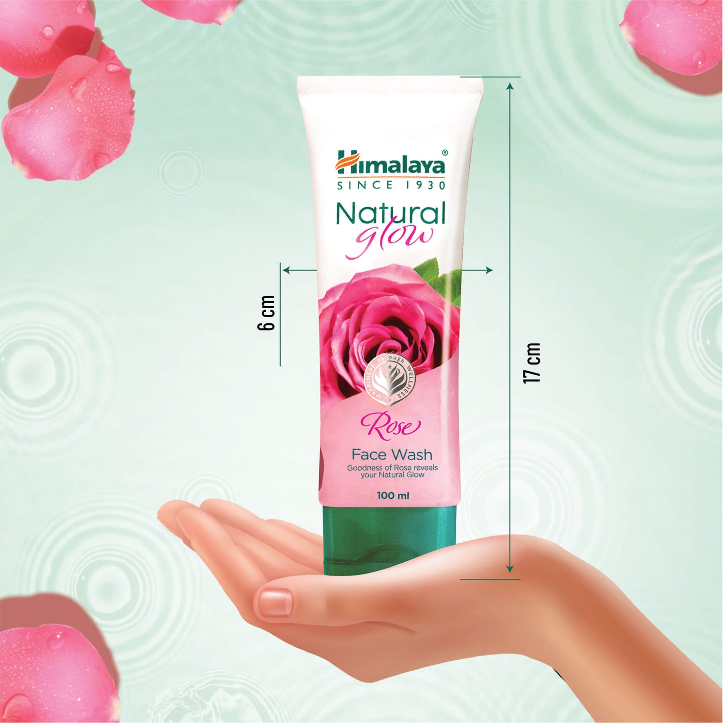 Himalaya Natural Glow Rose Face Wash 50ml