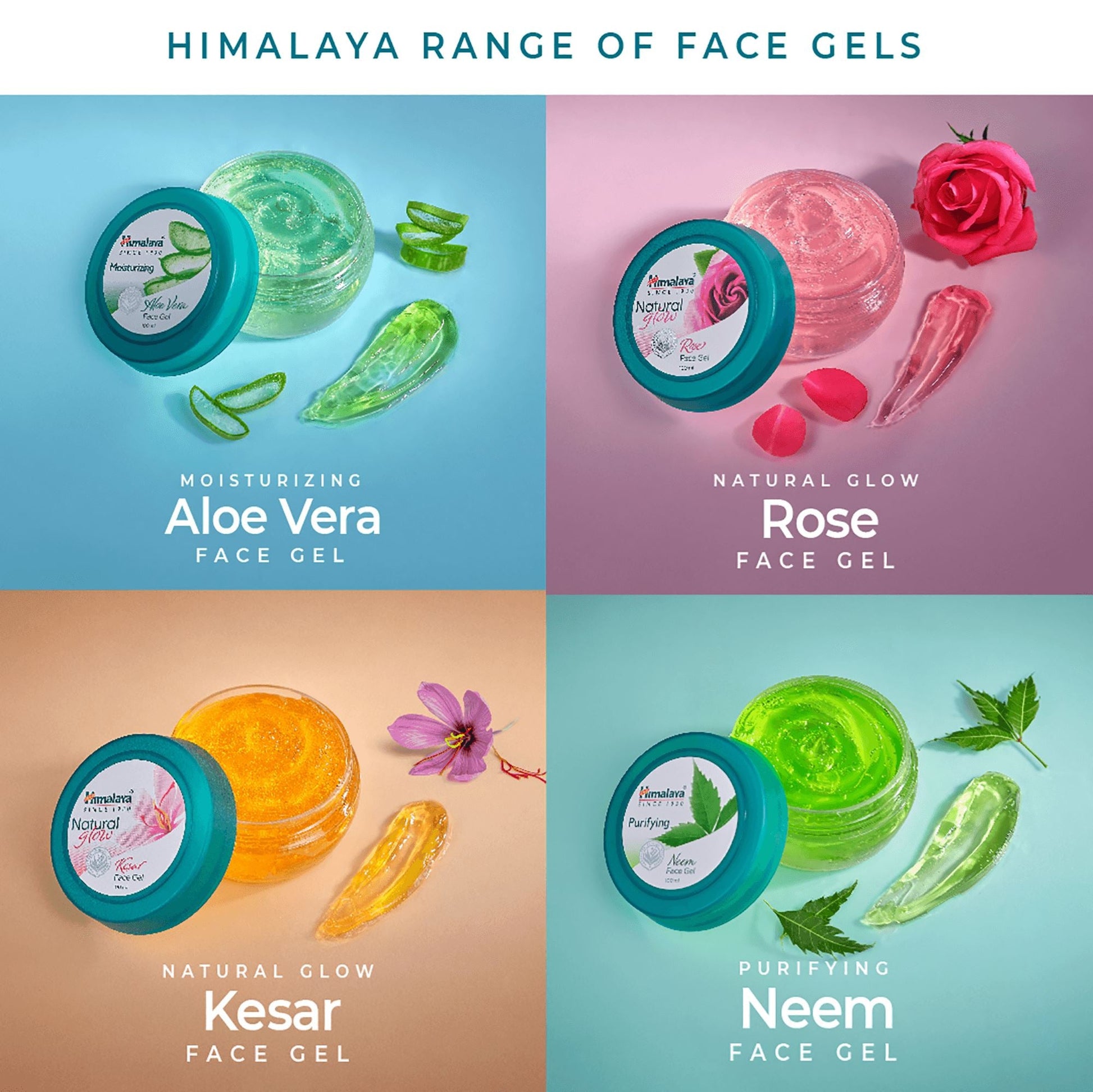 Himalaya Natural Glow Rose Face Gel 100ml