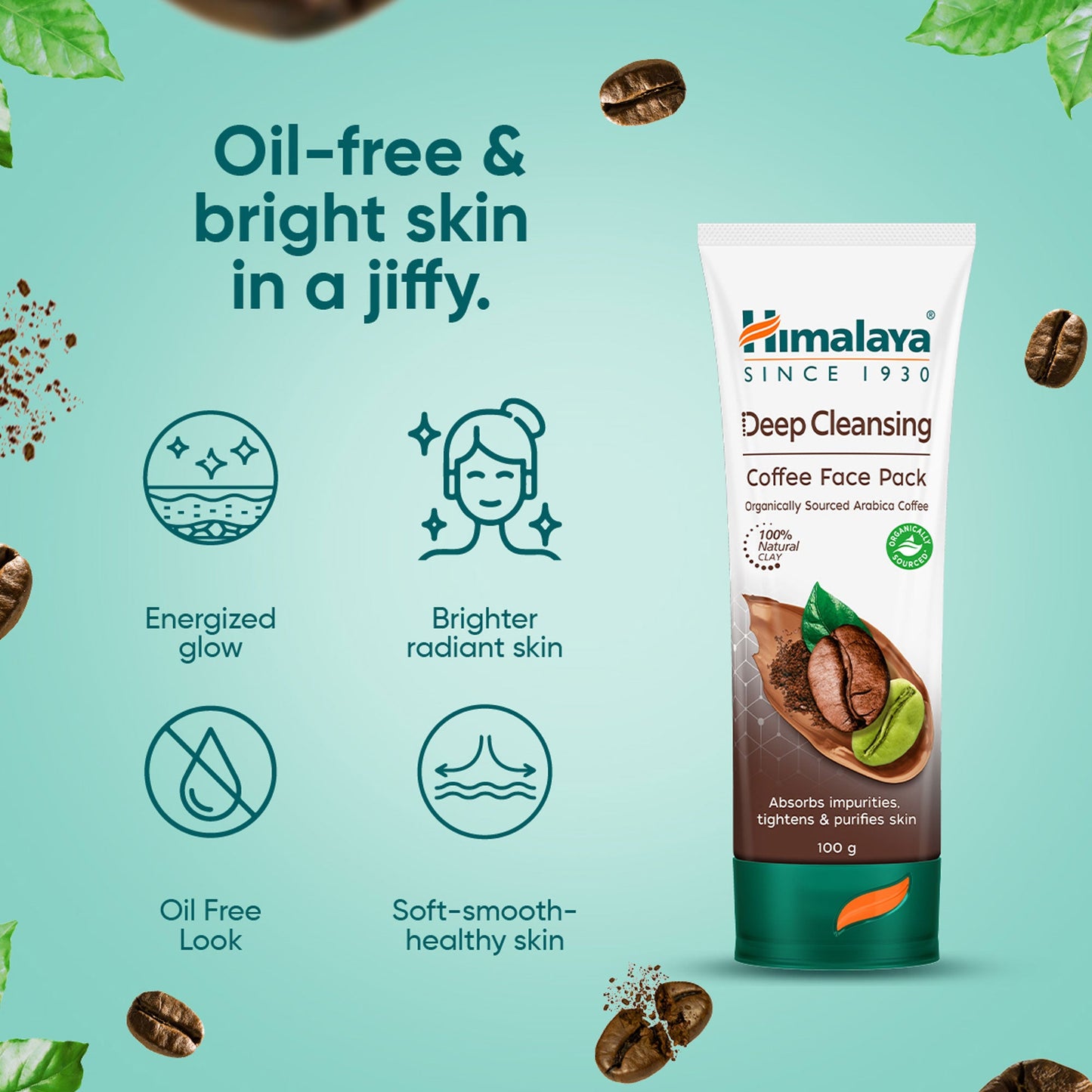 Deep Cleansing Coffee Face Pack 100g