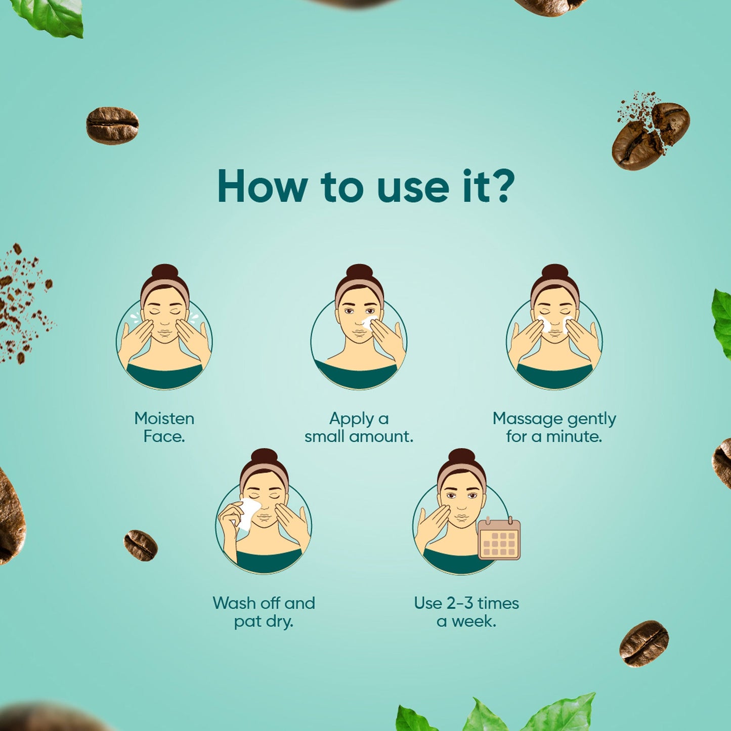 Deep Cleansing Coffee Face Scrub 100g