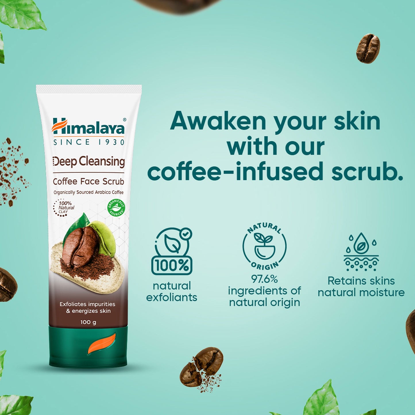 Deep Cleansing Coffee Face Scrub 100g