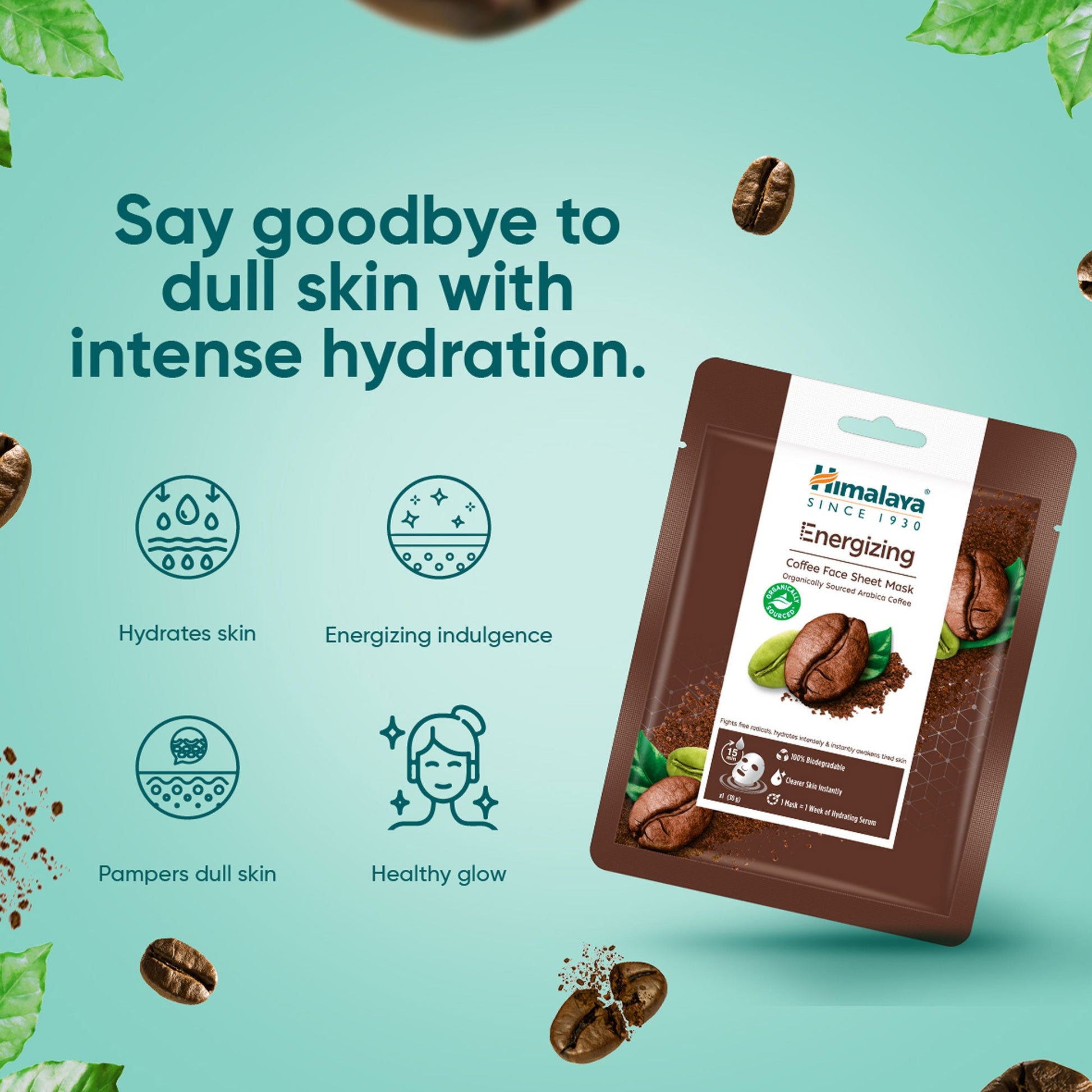 Energizing Coffee Sheet Mask 30g