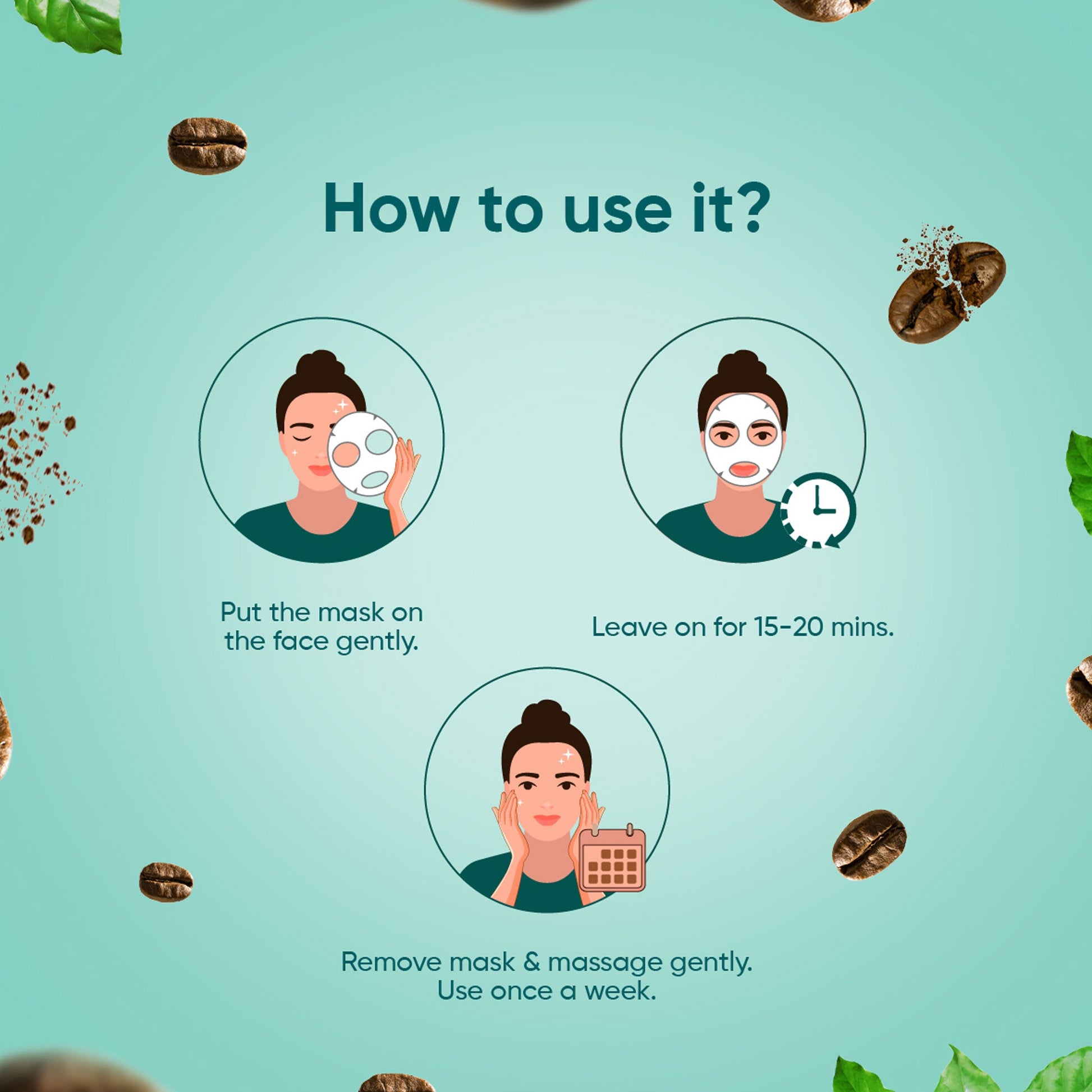 Energizing Coffee Sheet Mask 30g