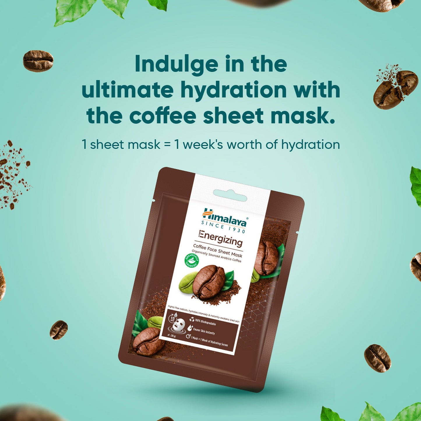 Energizing Coffee Sheet Mask 30g