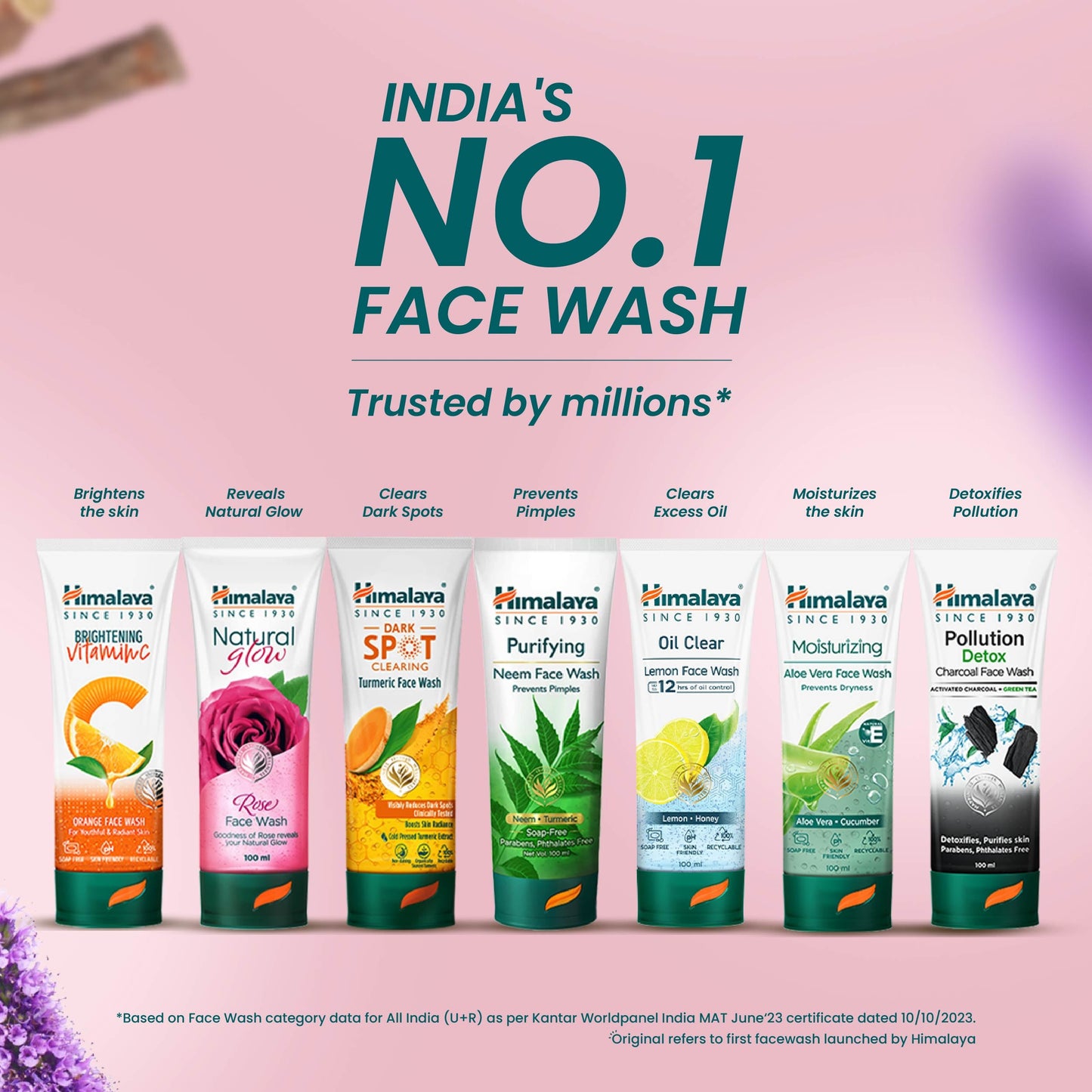 Clear Complexion Brightening Face Wash 50ml
