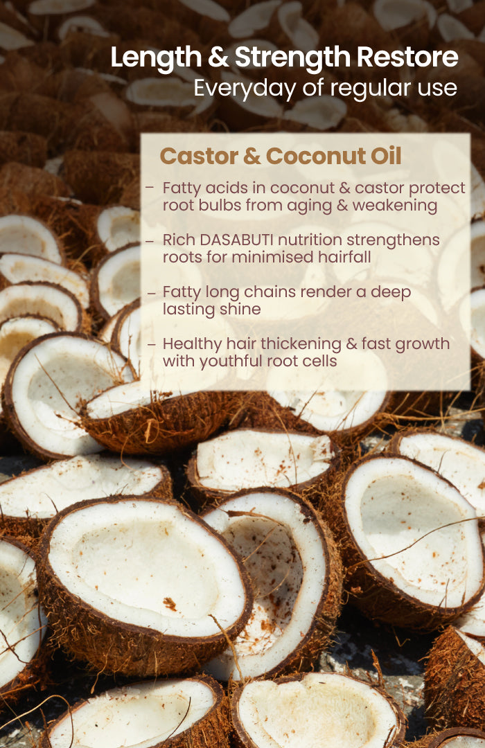 Castor Coconut Dasabuti Hair Oil 200ml
