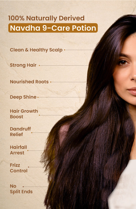 Anti-frizz-Curry Cider Navdha Shampoo 250ml