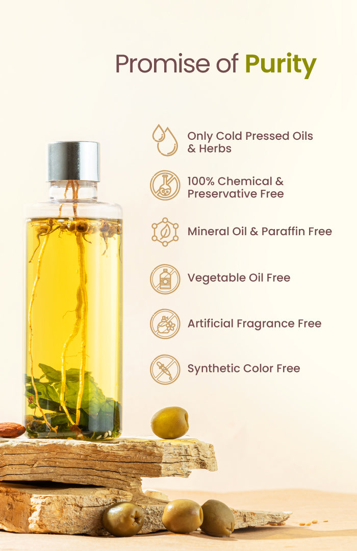Olive Almond Vit E Dasabuti Hair Oil 200ml