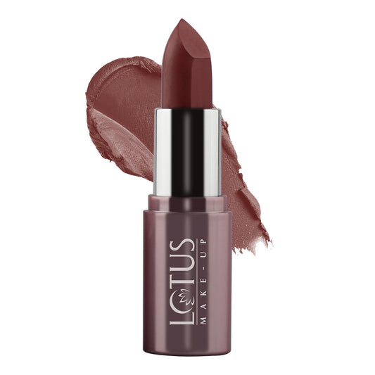【Lotus Herbals】 Ecostay Powder Matte Lipcolor｜パウダーマット｜Bow_Wow_Red / 4.2 g