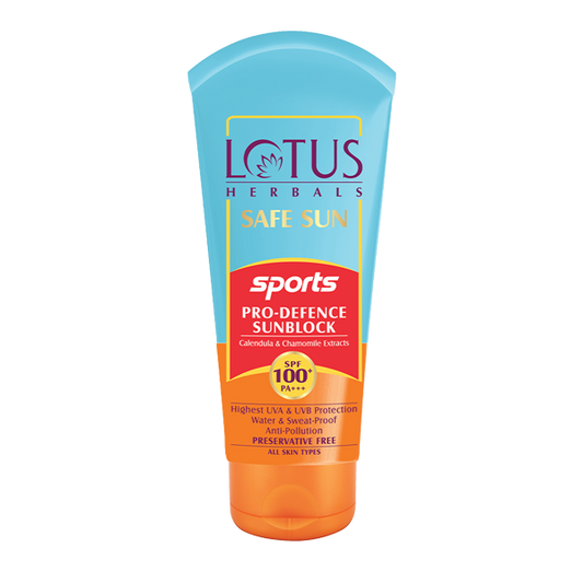 Safe Sun Sports Pro-Defence Sunblock SPF 100+ PA+++ 40 GMS