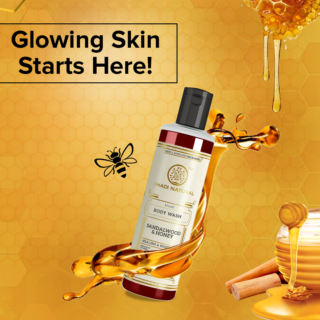Sandalwood & Honey Body Wash 210ml