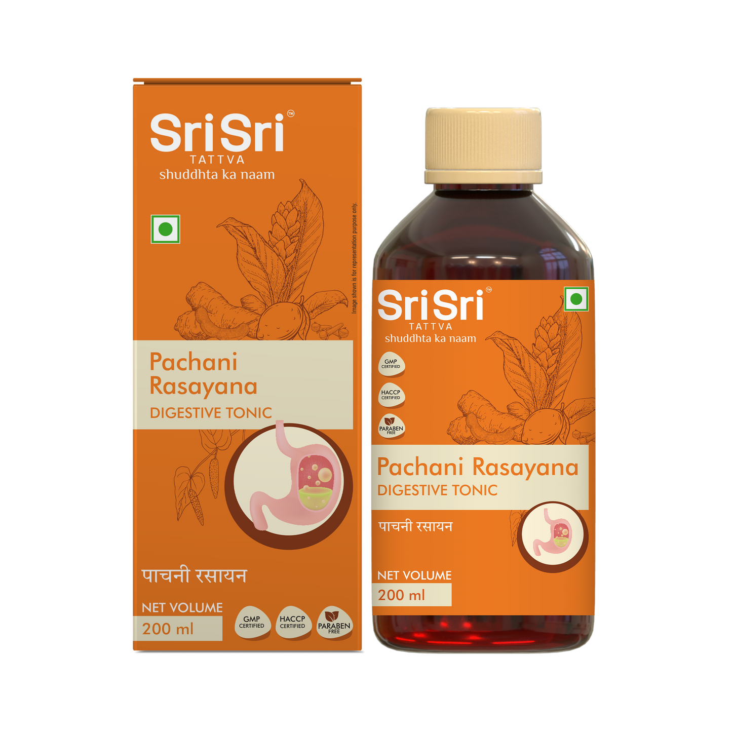 【Sri Sri Tattva】 Pachani Rasayana Digestive Tonic｜ パチャニ・ラサヤナ 消化トニック｜ 200ml