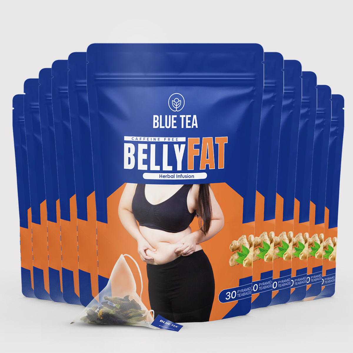 Belly Fat Herbal Tea - 30 Tea Bags | Pack Of 18 30 Tea Bags