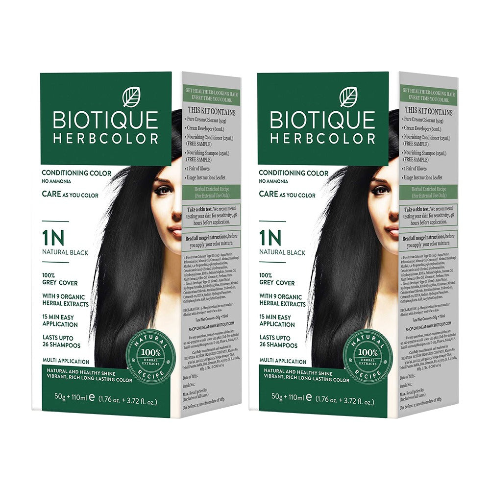 Biotique Herbcolor 4N  Brown
