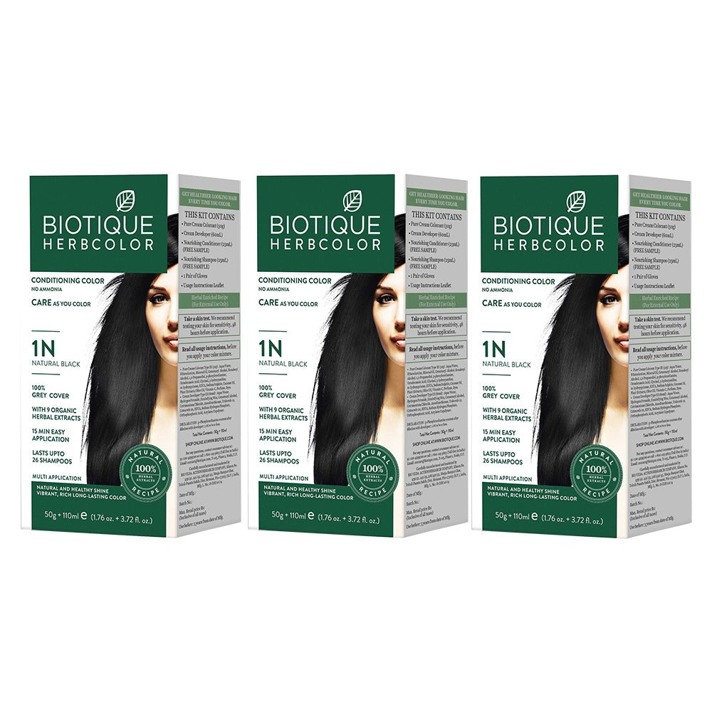 Biotique Herbcolor 4N  Brown