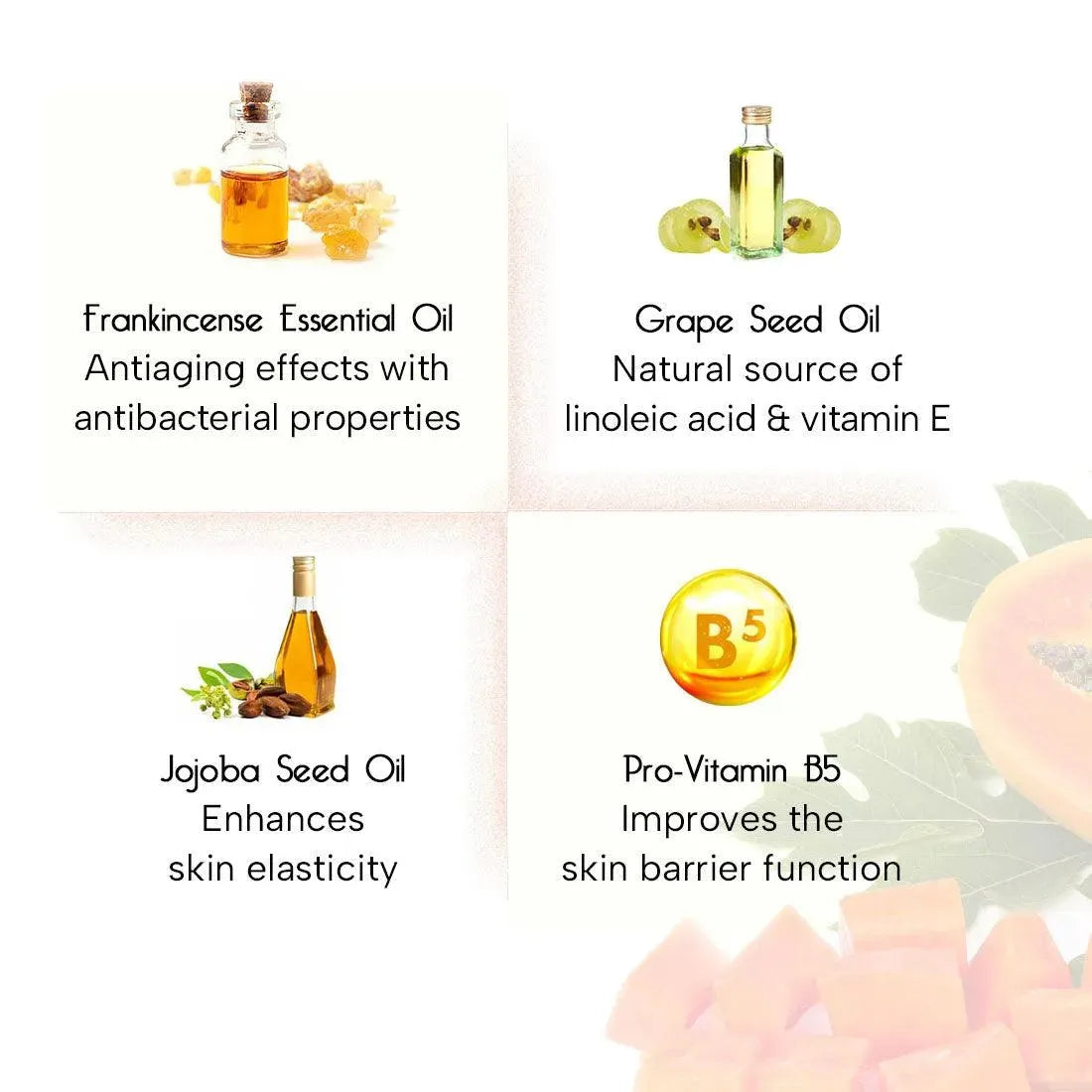 Papaya Cream, Papaya Extract & Vit B5 Enriched, Brightening, Glowing & Anti Blemish - Removes Pigmentation & Dark Spots, Nourishes & Hydrating Cream For Men/Women 18g