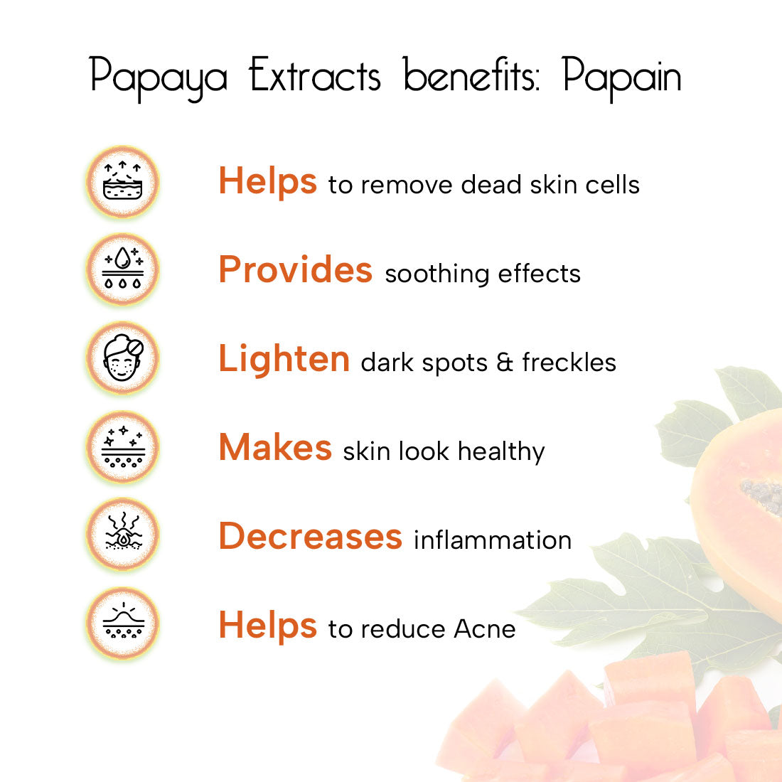Papaya Face Scrub with Walnut – Gentle Exfoliation & Deep Cleansing, Brightening, Hydrating & Non-Irritating for Healthy, Glowing Skin 160ml