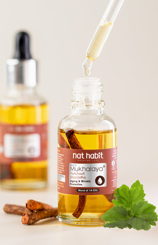 Pure Patchouli Manjistha Mukhalaya Face Oil 15ml