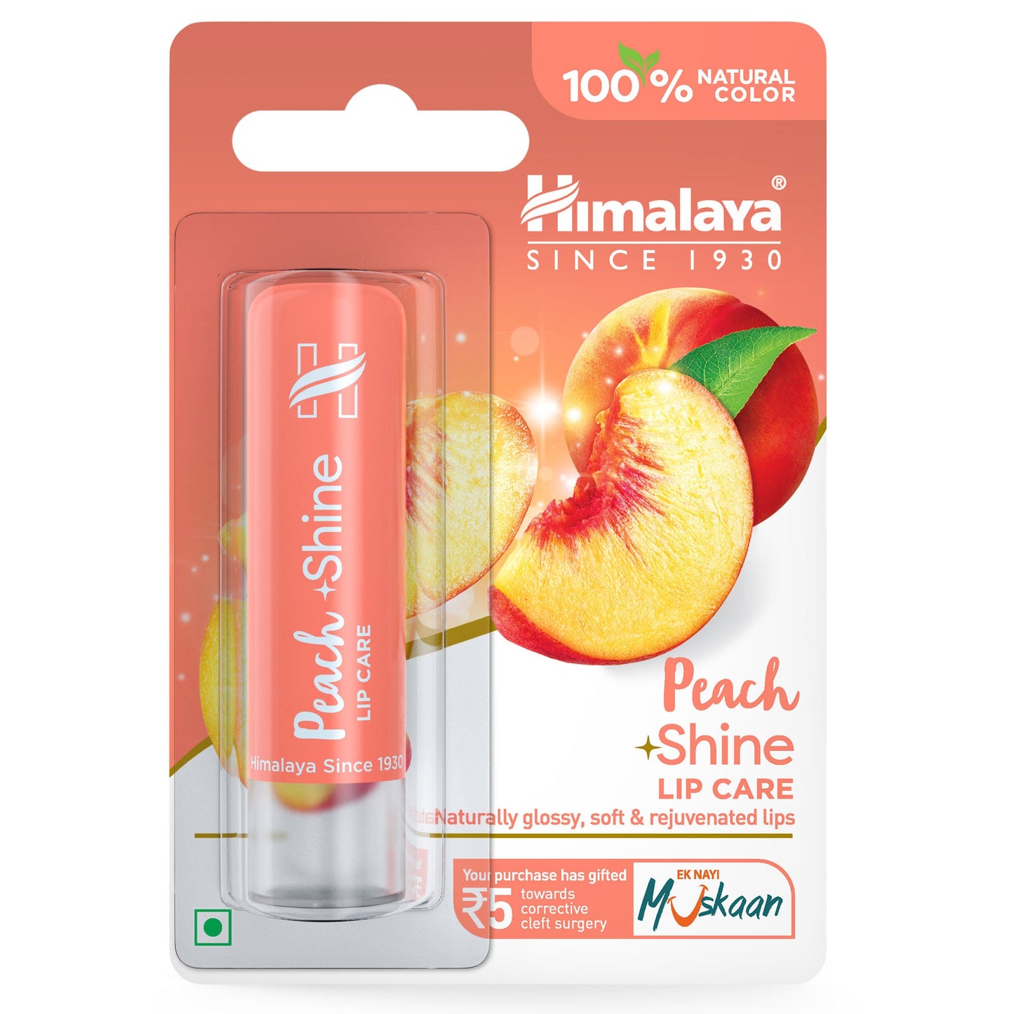 Peach Shine Lip Care 4.5g