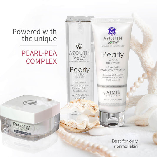 Skin Brightening Regimen | Pearly white face wash 100 ml , Day Cream g , Night Cream 50g 100ml