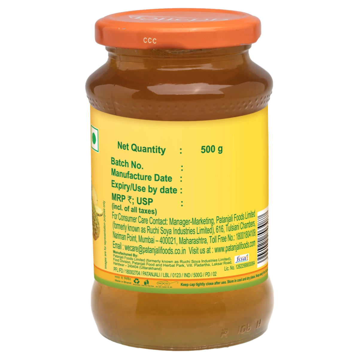 Patanjali Pineapple Jam (500 g)