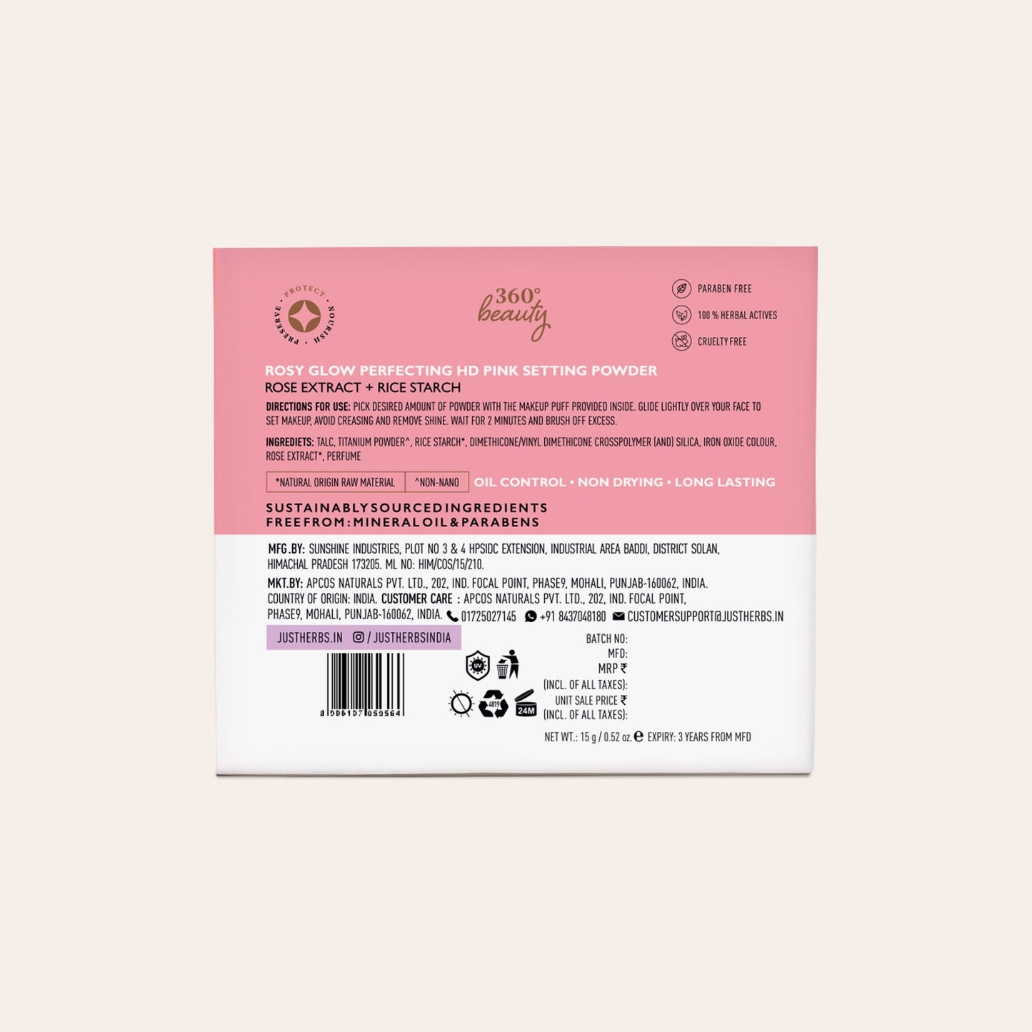 HD Makeup Setting Powders