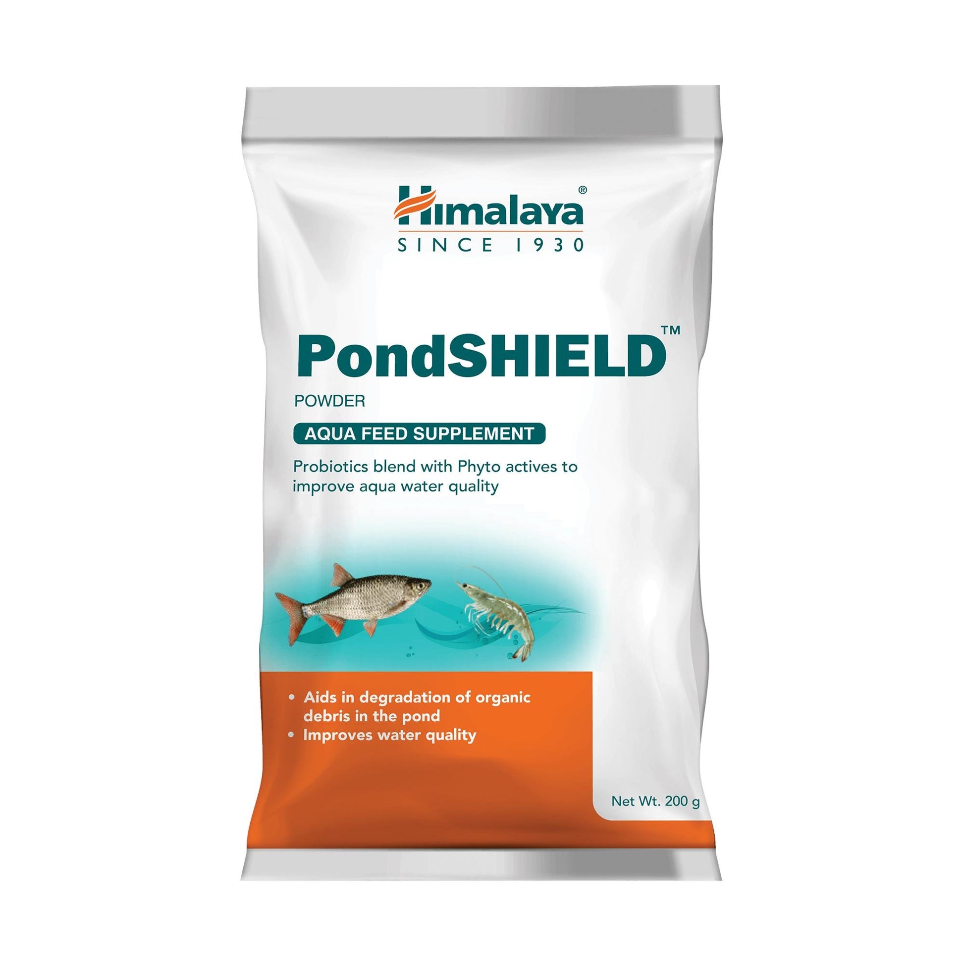 【Himalaya】 PondSHIELD<sup>TM</sup> POWDER<br>Aqua feed supplement｜ポンドシエルドスプトムスプパウダーブルアクアフイードスププルエメント