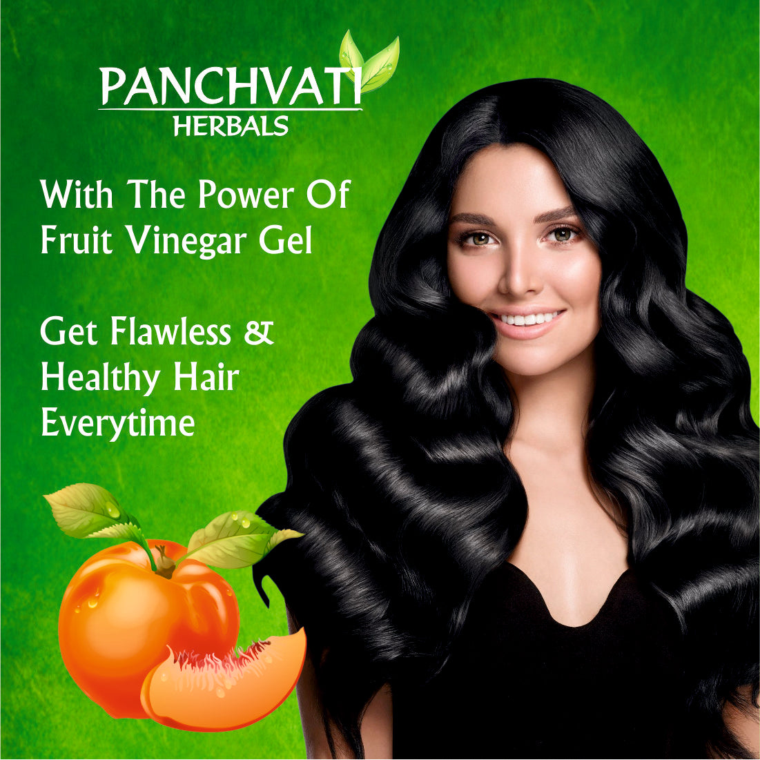 Brown Hair Color Gel Fruit Vinegar 500ml x 2