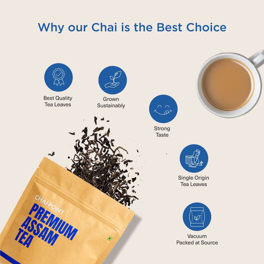 Premium Assam Loose Leaf Tea – 200g 200g