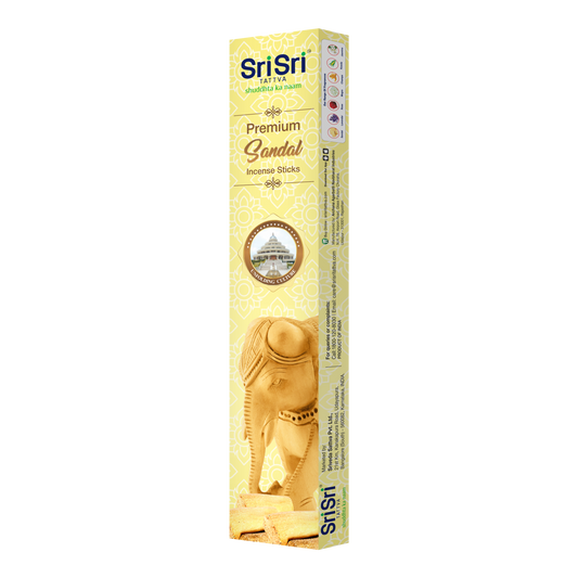 Premium Sandal Incense Sticks For Pooja | 13 Agarbatti Sticks | Fragrances – Natural Sandal | 20 g 20g