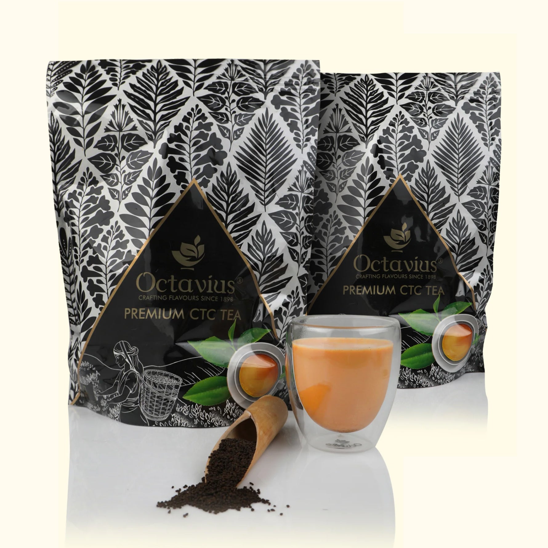 Premium CTC Black Tea - 1Kg ( PACK OF 2 ) 1kg