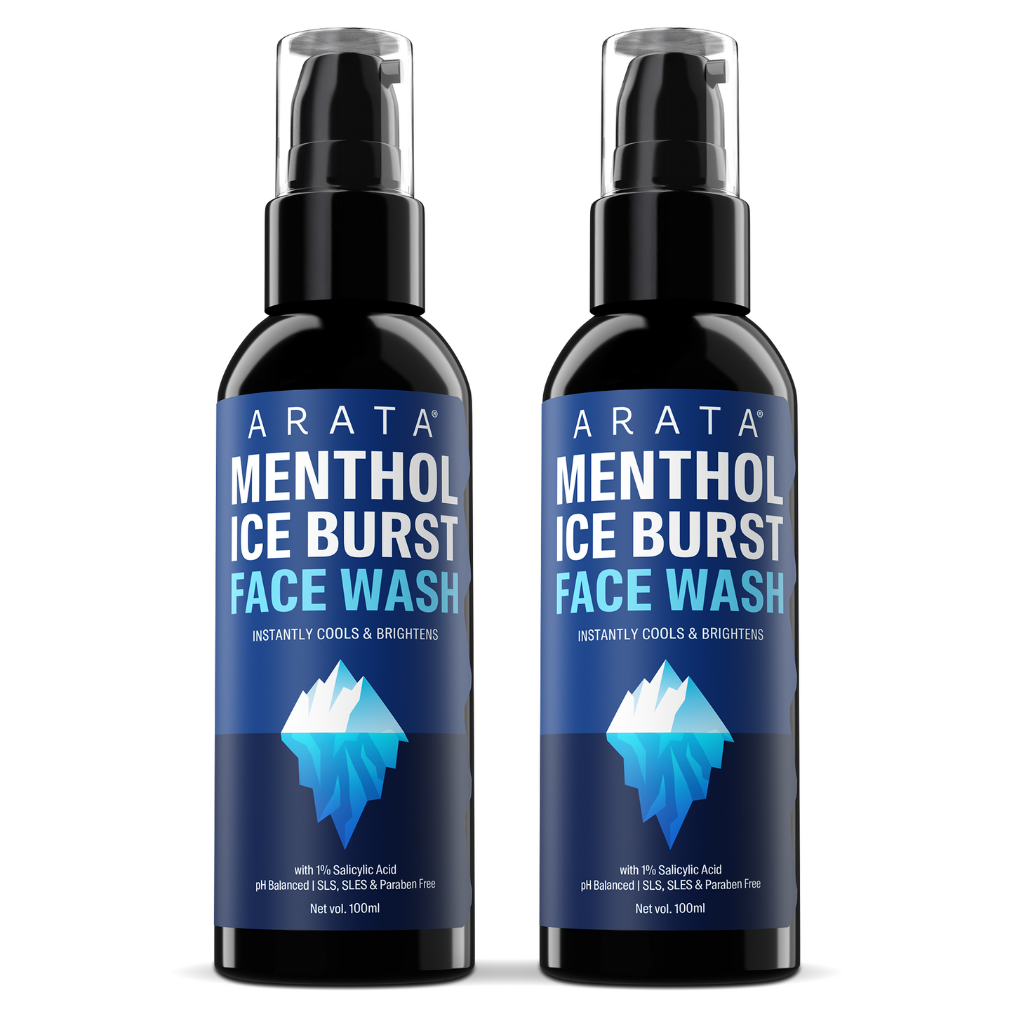 Menthol Ice Burst Face Wash 100ML (Pack of 2) 100ML
